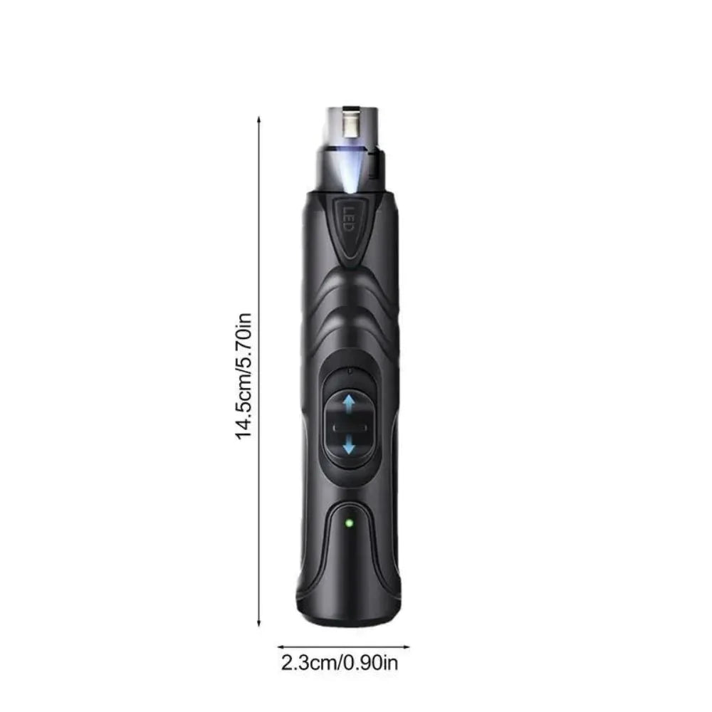 Rechargeable Lighted Dog Nail Grinder