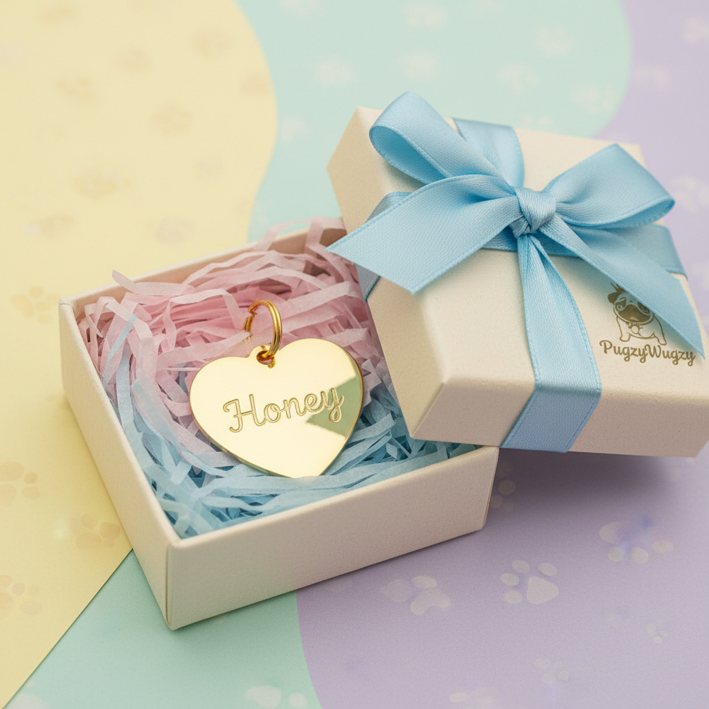 Dog ID Tag Gift Packaging